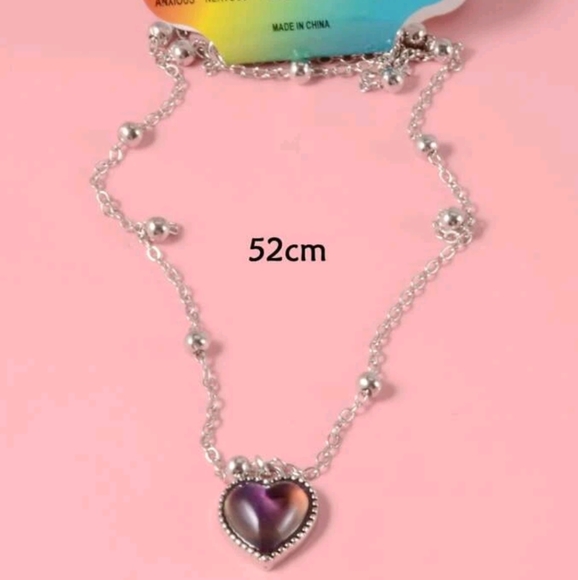 Mood Color Changing Necklace - Picture 3 of 6